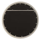 Florian - Warm White Round Mirror - White