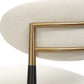 Moxie - Armless Dining Chair (Set of 2) - Black / Off White