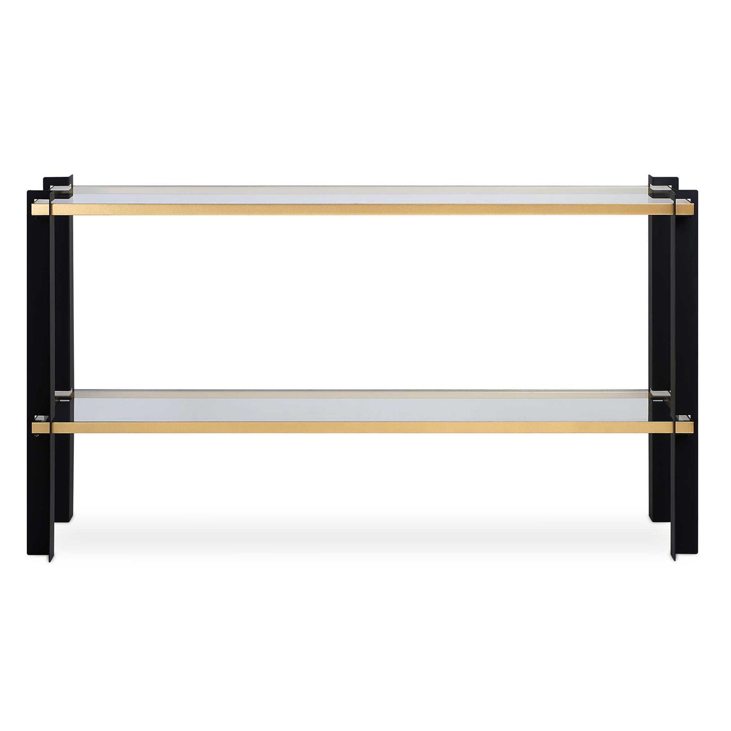 Cunene - Contemporary Console Table - Black