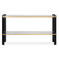 Cunene - Contemporary Console Table - Black