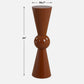Hepler - Gloss Terracotta Drink Table - Dark Brown