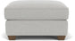 Carson - Ottoman, Heavy Thread Stitching