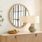 Cerrito - Round Mirror - Burnished Ivory