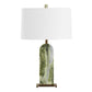 Moorea - Marble Table Lamp - Green