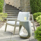 Lithos - Outdoor Accent Table - Gray