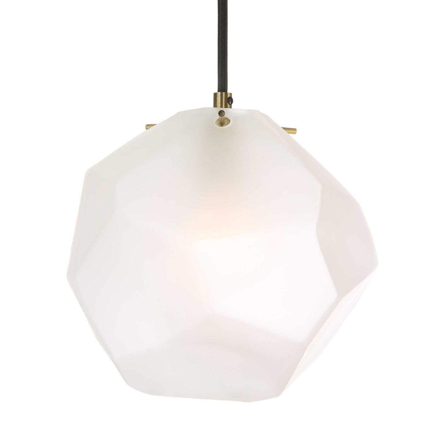 Geodesic - 1 Light Mini Pendant - White