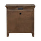 Carolina Park - Nightstand With Charging Station - Brown