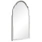 Brayden - Frameless Arched Mirror - Pearl Silver