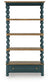 Finnworth - Bookcase - Blue / Brown