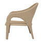 Kavali - Outdoor Wicker Lounge Chair - Woodtone