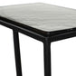 Mateo - Glass Top Accent Table - Black