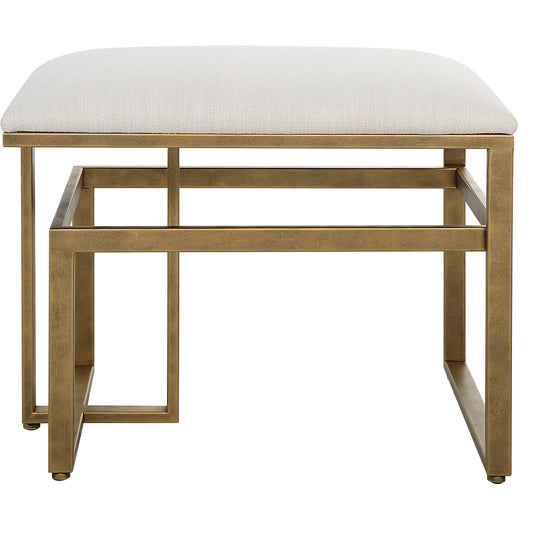 Accent Bench - Off White