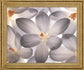 Whispering Blossom - 28" x 34" Framed Wall Art - Gray