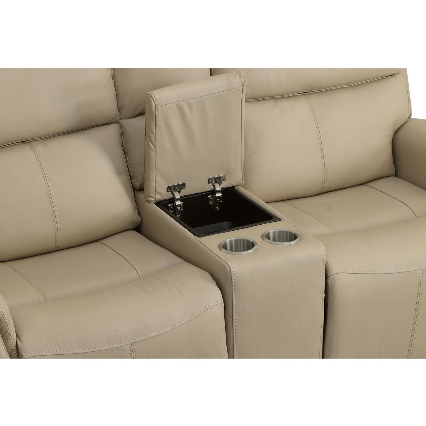 Jarvis - Power Reclining Loveseat With Console & Power Headrests