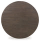 Neo - Round Cocktail Table - Rich Brown