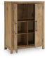 Clayburns - Bar Cabinet - Light Brown