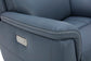 Sawyer - Swivel Glider With Power Headrest, Lumbar, Heat & Massage