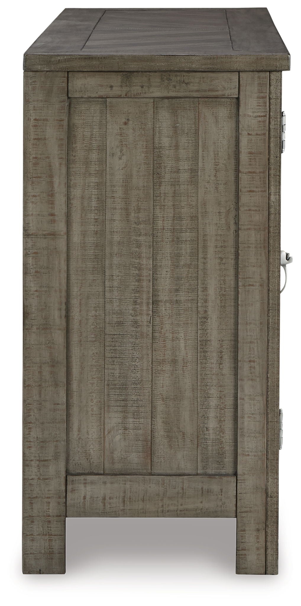 Krystanza - Dining Room Server - Weathered Gray