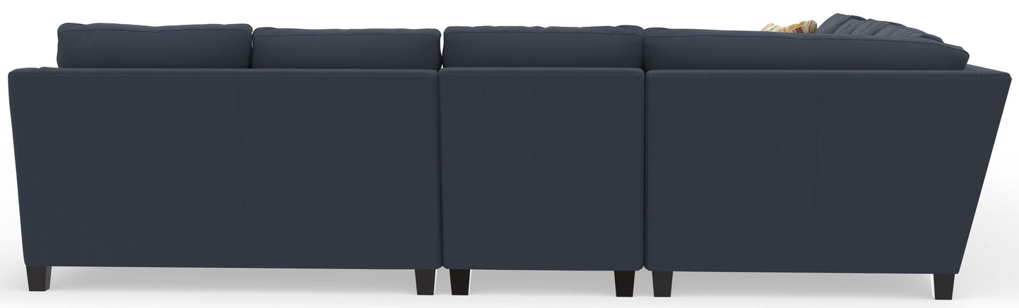 Foley - Sectional With Comfort Coil Seating And 4 Included Accent Pillows