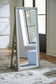 Evesen - Floor Standing Mirror With Storage - Champagne