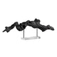 Charred Timber - Sculpture - Black
