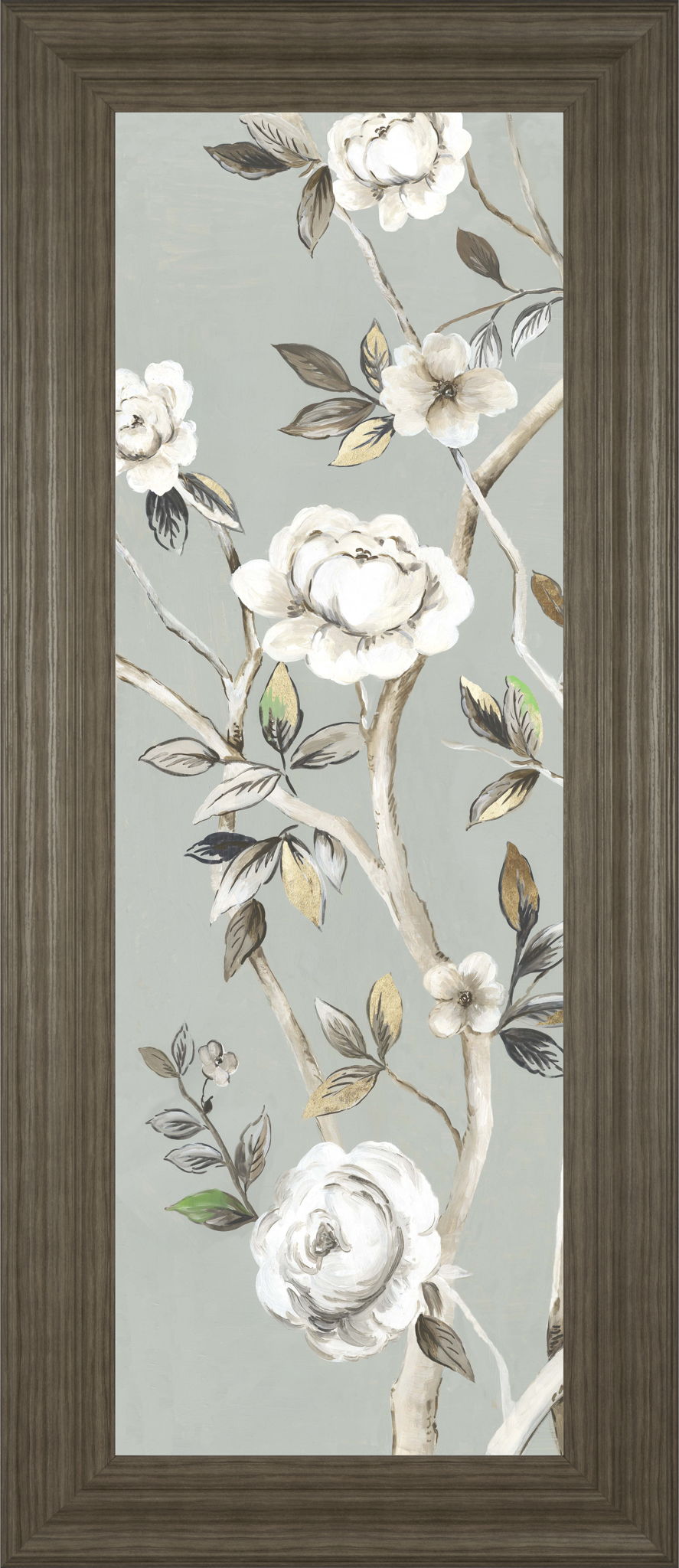 A Flower For You III By Asia Jensen - Light Gray