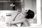 Sultry Serenity - 40" x 60" Framed Wall Art - Gray