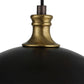 Placuna - 1 Light Pendant - Bronze