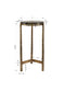 Eternity - Brass Accent Table - Bronze