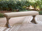 Laguna Heights - Bench With Cushion - Beige