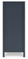 Simmenfort - Five Drawer Chest - Navy Blue