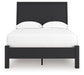 Danziar - Panel Bed With Low Footboard