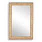 Twisted Seagrass - Large Mirror - Woodtone