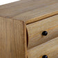 Millard - Curved 4 Drawer Chest - Woodtone