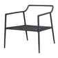 Thayer - Outdoor Upholstered Lounge Chair - Bronze / White