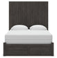 Fraluna - 3 Pc. - Queen Panel Storage Bed, Dresser And Mirror - Charcoal