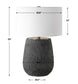 Americana - Aged Black Table Lamp