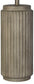 Ribbed Essence Ceramic Table Lamp (Set of 2) - Ribbed Stonewash