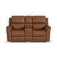 Henry - Power Reclining Loveseat With Console & Power Headrests & Lumbar
