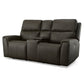 Jarvis - Power Reclining Loveseat With Console & Power Headrests