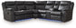 Sultan Meadow - 2-Piece Reclining Sectional - Carbon