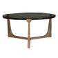 Bohdi - Outdoor Coffee Table - Brass / Black