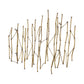 Nature's Rhythm - Metal Wall Decor - Gold