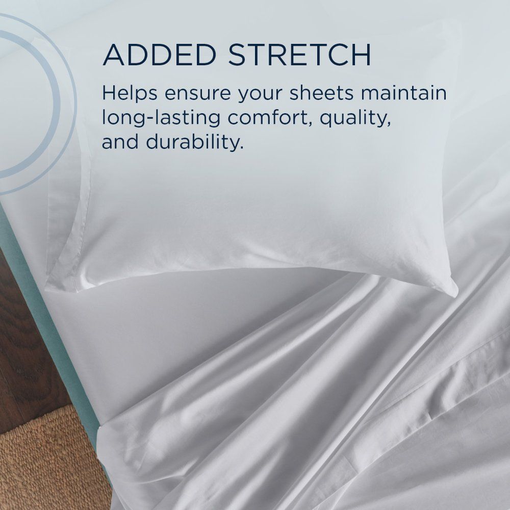 Linens - Tempur Classic Cotton Sheet Set - Cool Gray
