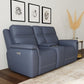 Sawyer - Power Reclining Loveseat With Console, Power Headrests, Lumbar