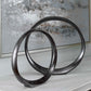 Orbits - Ring Sculptures (Set of 2) - Black