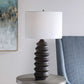 Mendocino - Modern Table Lamp - Black