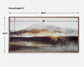 Splash Of Land - Framed Canvas