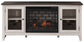 Dorrinson - TV Stand With Fireplace Insert