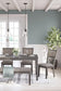 Wrenning - Dining Room Table Set (Set of 6) - Gray